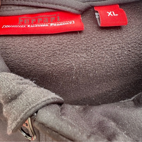 Ferrari Men's Black and Red Bomber Jacket - Picture 3 of 10